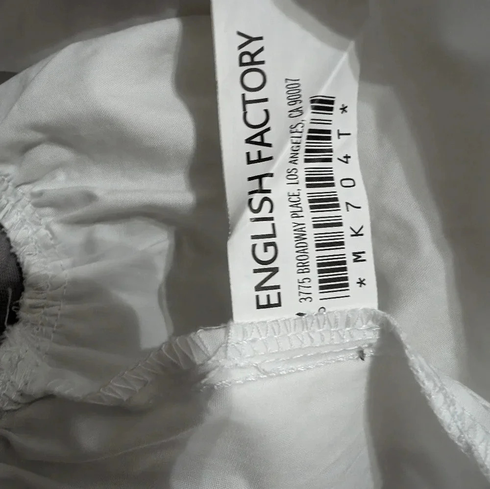 Moving Sale! 💘 ANTHRO Morwenna Gray & White Ruffled Pullover Tunic  - EUC!! - Picture 4 of 5